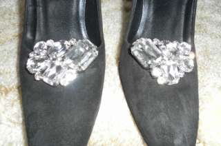 Bold Crystal Sparkling Shoe/Heel Clips NEW  
