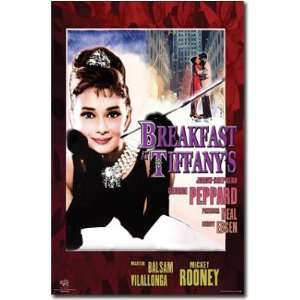  Breakfast at Tiffanys Movie Poster   Audrey Hepburn 22 