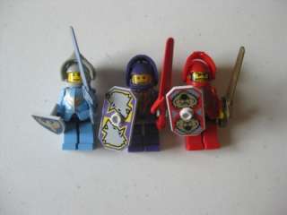 LEGO Minifigure Lot KNIGHTS KINGDOM Santis Jayko Danju 3 figures 