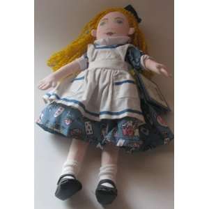  Alice in Wonderland Rag Plush Stuffed Bean Bag Toy 8 