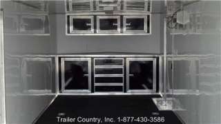 NEW 2012 8.5 X 24 ENCLOSED TRAILER