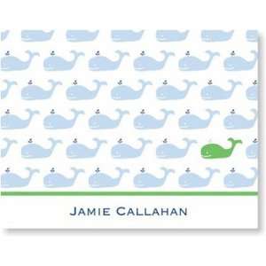  Boatman Geller Personalized Stationery   Whale Repeat 