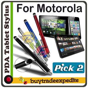 2x PDA Tablet Touch Metal Stylus Pen for Motorola XOOM  