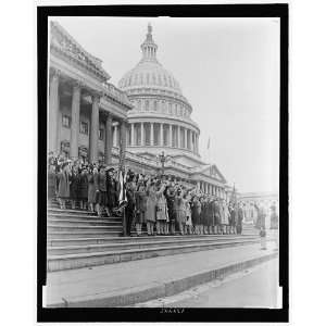  WACS,Womens Army Corps,oath,US Capitol,c1943