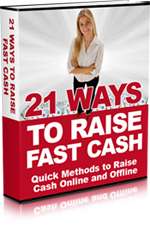 21 Ways To Raise Fast Cash, eBook on a CD  