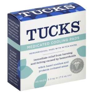    Tucks Medicated Cooling Pads 40 pads