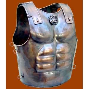 AH3876   Short Muscle Cuirass Bronze Finish  Sports 