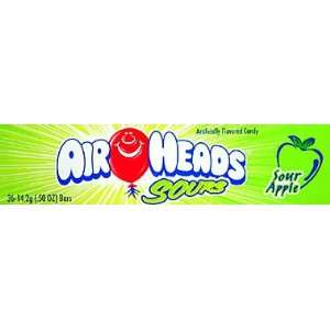 Air Heads Sour Apple 36 ct.  Grocery & Gourmet Food