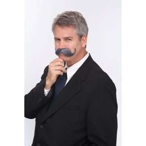  Handle Bar Mustache   Grey Toys & Games