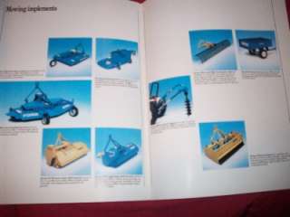   New Holland 1120 1220 1320 1520 1720 1920 2120 Diesel Tractor Brochure