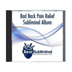  Bad Back Pain Relief Subliminal CD