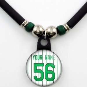 Chicago White Sox Personalized Baseball Jersey Neckalce with Your Name 