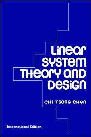   and Design, (0195115953), Chi Tsong Chen, Textbooks   