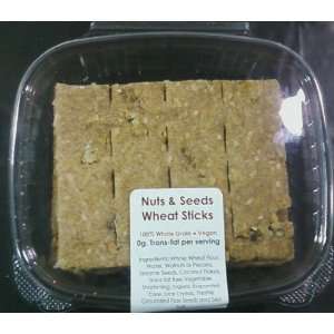 Vegan Wheat Sticks with Walnut & Sesame Seeds   12 Pack  