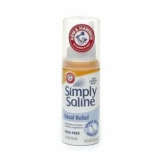 Arm & Hammer Saline Nasal Mist, Sterile, Simply Saline 1.5 fl oz (44 
