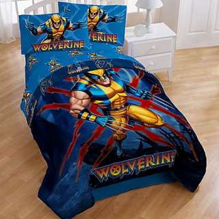 nEw WOLVERINE Xmen Marvel Comics Comforter BEDDING SET  