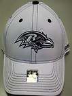 Baltimore Ravens Hat Large / X Large XL Flex Fit Team Colors Reebok 