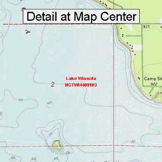   Map   Lake Wissota, Wisconsin (Folded/Waterproof)
