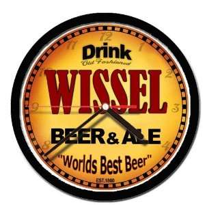  WISSEL beer and ale cerveza wall clock 