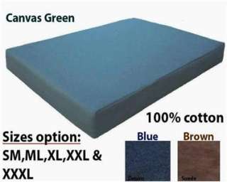 55x37X4 XXL Memory Foam Pet Dog Bed Pad with Internal Waterproof 