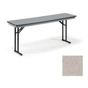  Midwest   Hexalite® Abs Folding Table, C Leg, 18Wx72L 