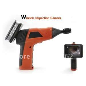  wireless inspection camera with 3.5 inch color monitor dvr 