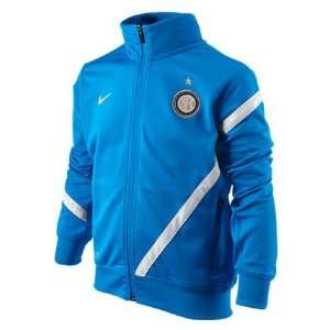 Inter Milan Boys Blue Sideline Jacket 2011 12