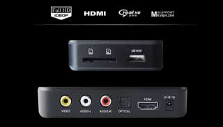   Mini HD 1080P MKV H.264 RM DivX Media Player SD USB HDMI /A1  