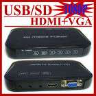 USB FullHD 1080P HDD Media Player HDMI GVA MKV H.264 SD