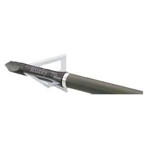 Muzzy 75GR Broadhead 3 Blade Replacements  Sports 