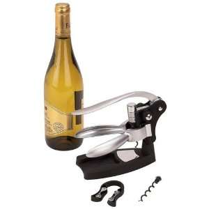New Wyndham House 4pc Wine Opener Set With Stand Zinc Alloy Corkscrew 