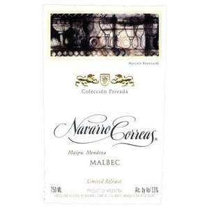  Navarro Correas Malbec 2009 750ML Grocery & Gourmet Food