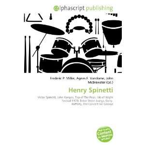  Henry Spinetti (9786132794550) Books