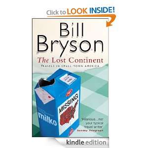 The Lost Continent Bill Bryson  Kindle Store