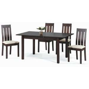   Cafe 32 5 Piece Simple Extended Dining Table Set Furniture & Decor