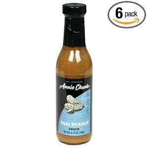 Annie Chuns Thai Peanut Sauce, 9.17 Ounce Bottles (Pack of 6)