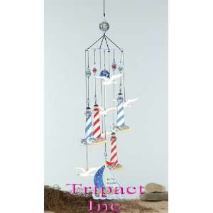   36 Inch Home Décor Metal Vibrant Garden Wind Chimes