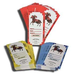  HORSE RACING TOTE TICKETS SET OF 75 WIN, PLACE, SHOW