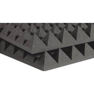  Auralex 4 StudioFoam Pyramids Acoustic Absorption Panels 