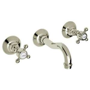  Rohl A1477XMSTN 2 Country Bath Acqui Column Spout Wall 