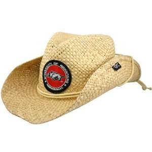  Arkansas Razorbacks Straw Cowboy Hat
