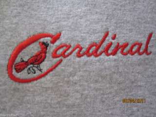 Cardinal Vintage Travel Trailer Embroidered Tshirt  