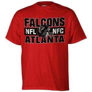   Falcons Tee  Reebok Atlanta Falcons Youth Blockbuster T Shirt   Red
