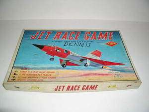 Warren Games, Jet Race Game, Vintage, 1960s  