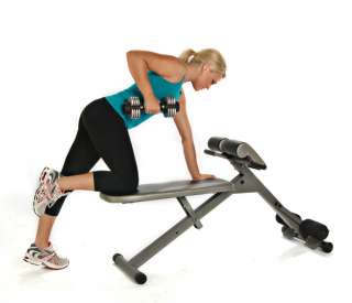 Stamina Ab / Hyper Pro Strength Training Exercise Bench  
