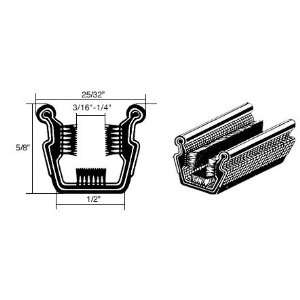   Beaded Flexible Snap In Channel for 1954 1966 GM and Ford   96 in long