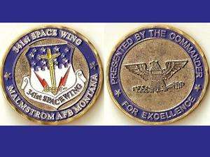 341st Space Wing Commander Air Force Challenge Coin C_S  