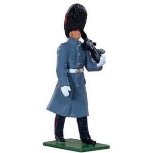  Coldstream Guard Marching in Overcoat 