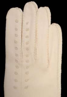 Vintage White New Duchess Gloves Size 6 ½ 1950’S  