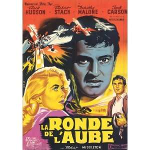  (11 x 17 Inches   28cm x 44cm) (1958) French Style A  (Rock Hudson 
